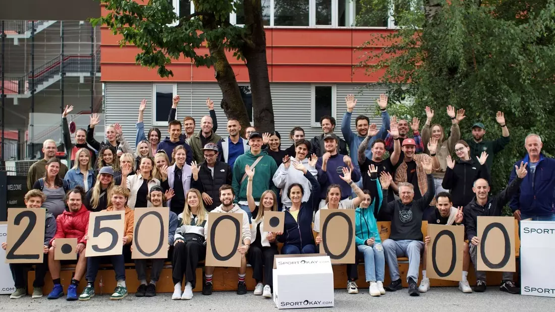 SportOkay.com verpackt 2,5 Millionen Pakete – Meilenstein in der 12-jährigen Unternehmensgeschichte - Bild: presseportal.de
