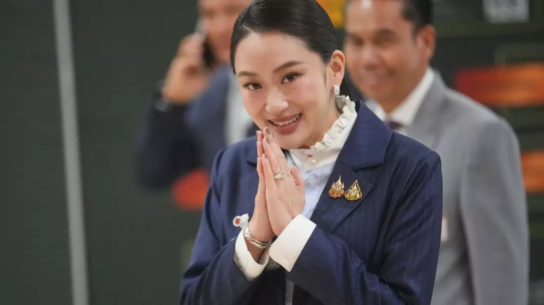 Paetongtarn Shinawatra war im Rahmen des Konflikts vom Amt suspendiert worden. (Archivbild) - Bild: Sakchai Lalit/AP/dpa