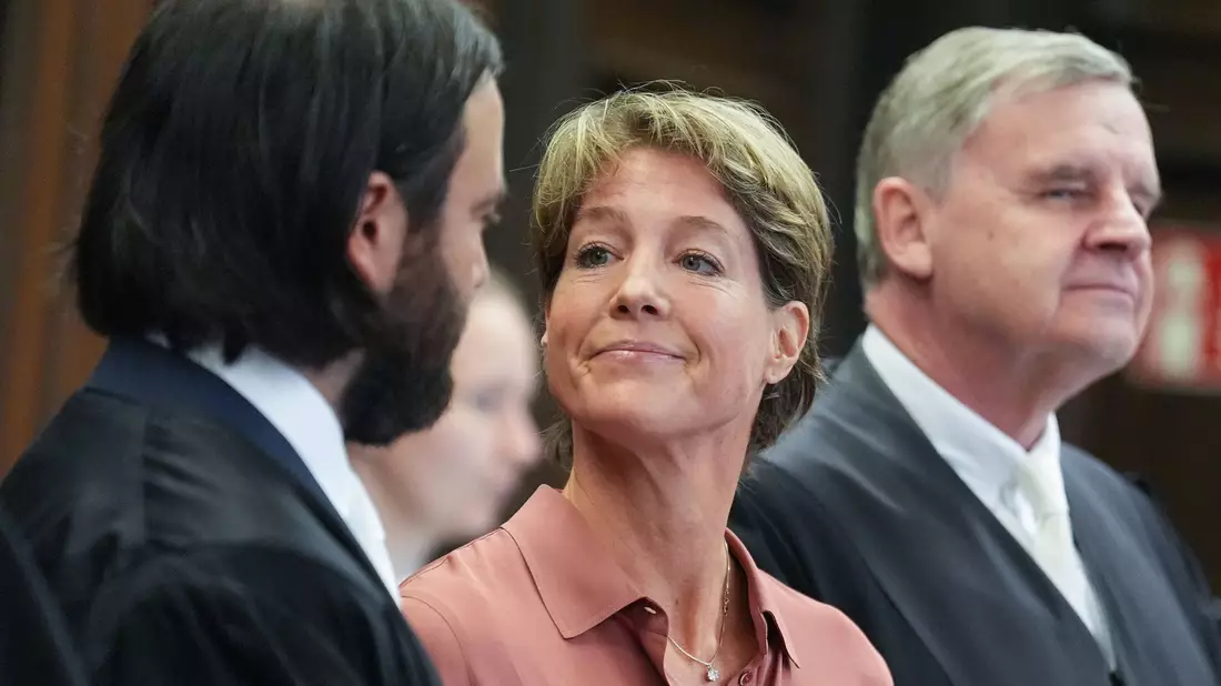 Christina Block weist von sich, die Entführung in Auftrag gegeben zu haben.  - Bild: Marcus Brandt/dpa Pool/dpa