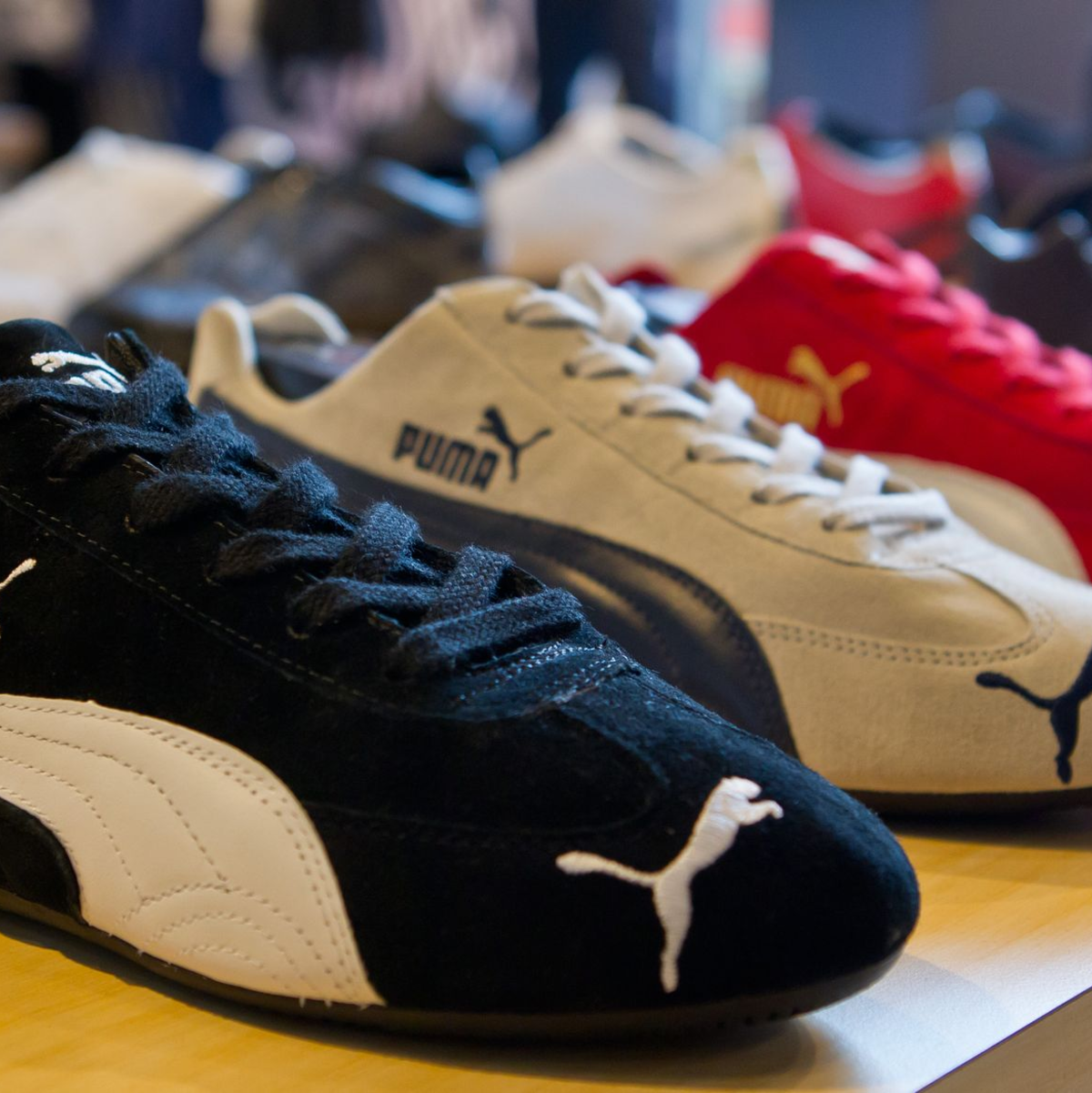 Mit dier Neufauflage seines ehemaligen Erfolgsmodells «Speedcat» hat Puma nicht den gewünschten Erfolg (Archivbild).  - Foto: Daniel Karmann/dpa