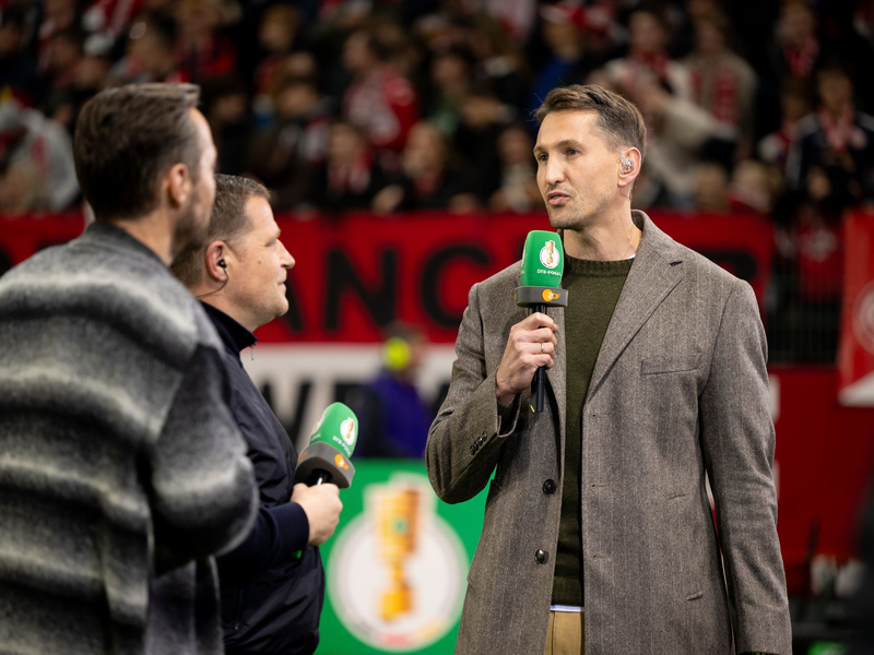Arbeitet auch als TV-Experte: René Adler. - Foto: Torsten Silz/dpa