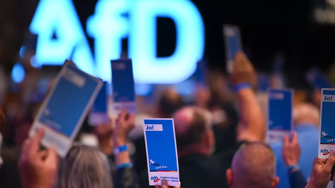 Die AfD will ihre neue Jugendorganisation stärker an sich binden. (Archivbild) - Bild: Heiko Rebsch/dpa