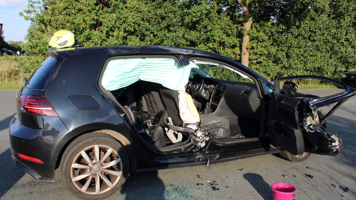 POL-MI: Motorradfahrer erleidet schwere Verletzungen - Foto: presseportal.de