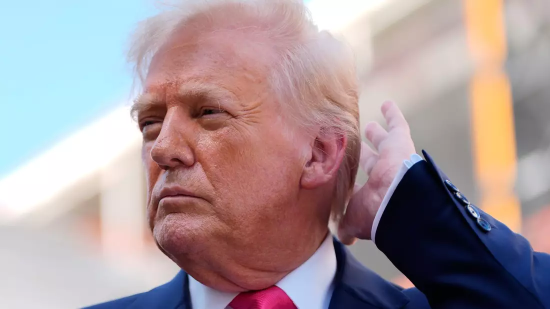 In einem Statement an mehrere US-Medien zeigte sich eine Sprecherin des Weißen Hauses erzürnt über eine Folge der US-Serie «South Park». Darin wird Trump parodiert. - Bild: Julia Demaree Nikhinson/AP/dpa