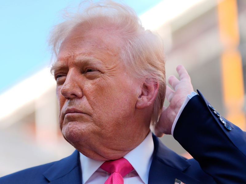 In einem Statement an mehrere US-Medien zeigte sich eine Sprecherin des Weißen Hauses erzürnt über eine Folge der US-Serie «South Park». Darin wird Trump parodiert. - Foto: Julia Demaree Nikhinson/AP/dpa