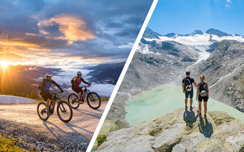 E-Bike & Hike in der Wildkogel-Arena - Freiheit beginnt, wo der Asphalt endet - Foto: presseportal.de