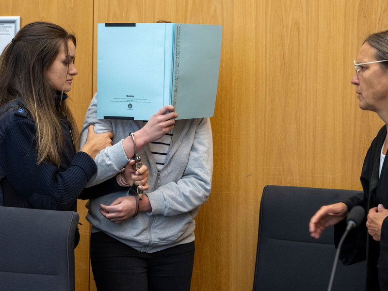 Die 26-Jährige wurde zu lebenslanger Haft verurteilt. (Archivbild) - Foto: Stefan Puchner/dpa