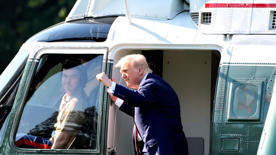 Trump spricht von einer 50:50-Chance auf einen EU-Deal - Bild: Alex Brandon/AP/dpa