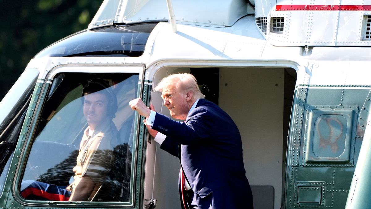 Trump spricht von einer 50:50-Chance auf einen EU-Deal - Foto: Alex Brandon/AP/dpa