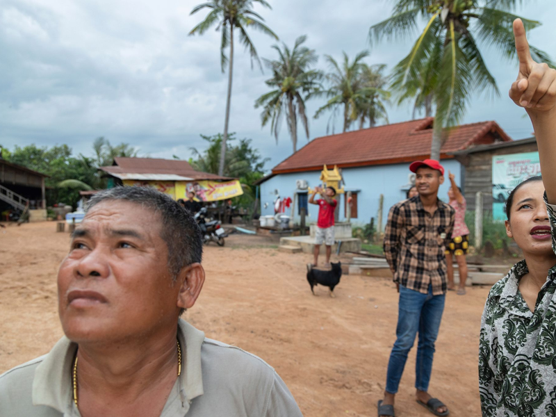 In Kambodscha sollen mittlerweile 80.000 Menschen wegen der Kämpfe vertrieben worden sein. - Foto: Anton L. Delgado/AP/dpa