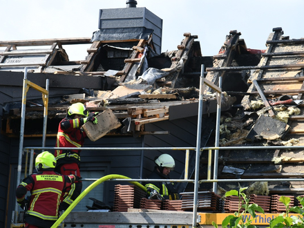 FW-PI: Hasloh: Dachstuhlbrand in Einfamilienhaus - Foto: presseportal.de