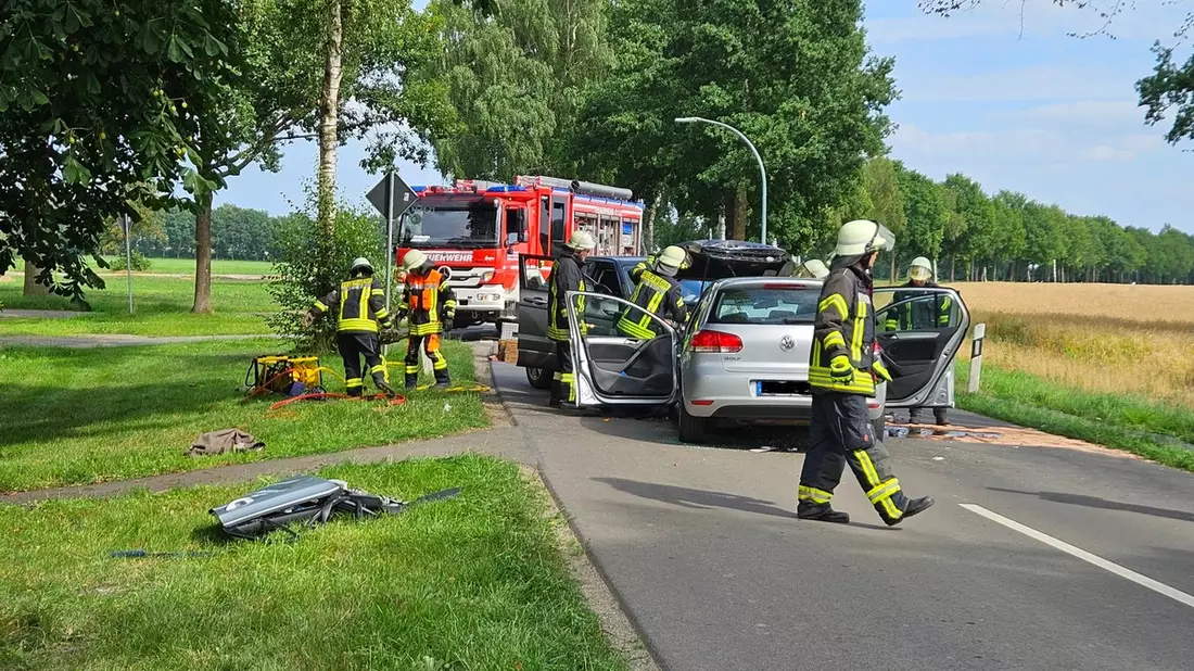 FW-ROW: Zwei Verletzte nach Unfall - Bild: presseportal.de