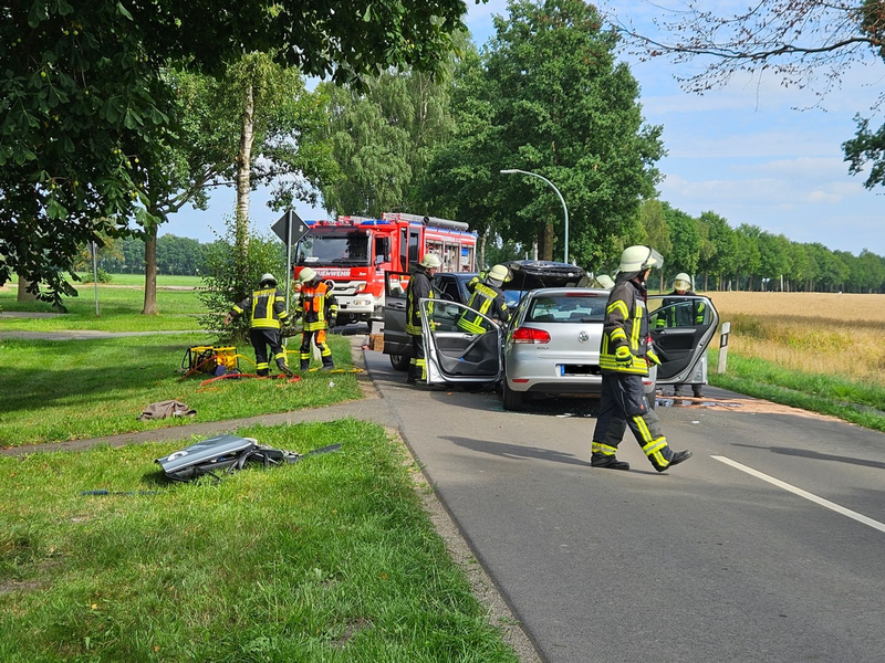FW-ROW: Zwei Verletzte nach Unfall - Foto: presseportal.de
