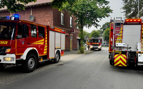 FW Hünxe: Gasaustritt an der Hünxer Straße - Foto: presseportal.de