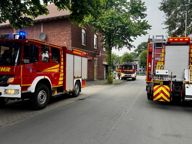 FW Hünxe: Gasaustritt an der Hünxer Straße - Foto: presseportal.de