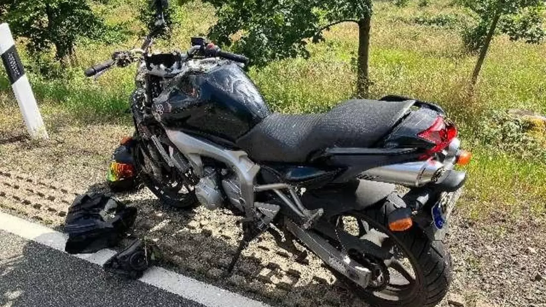 POL-GS: Polizeistation Braunlage: Krad Unfall mit 1 x schwer Verletzten - Bild: presseportal.de