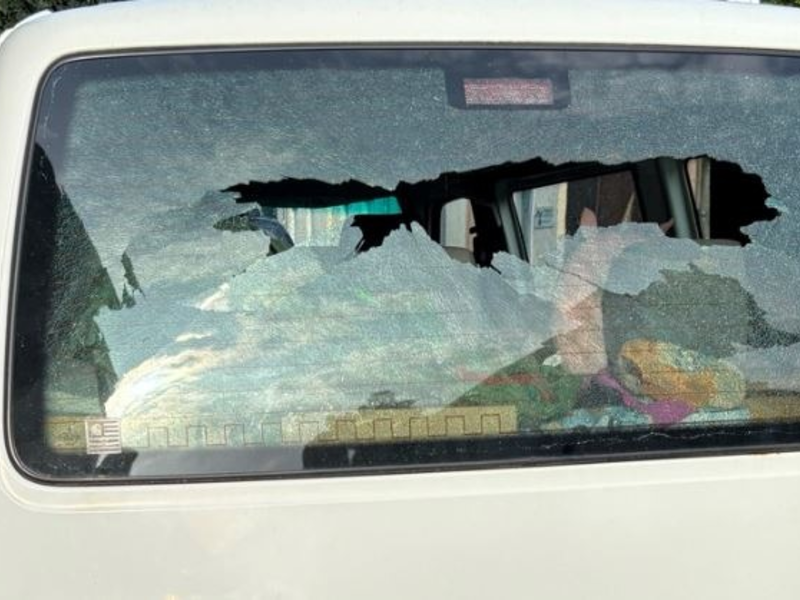 POL-PDLD: Heckscheibe eingeschlagen - Foto: presseportal.de