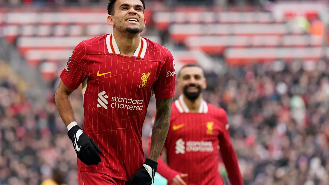 Luis Díaz steht kurz vor einem Wechsel zum FC Bayern. (Archivbild) - Bild: Andrew Yates/CSM via ZUMA Press Wire/dpa