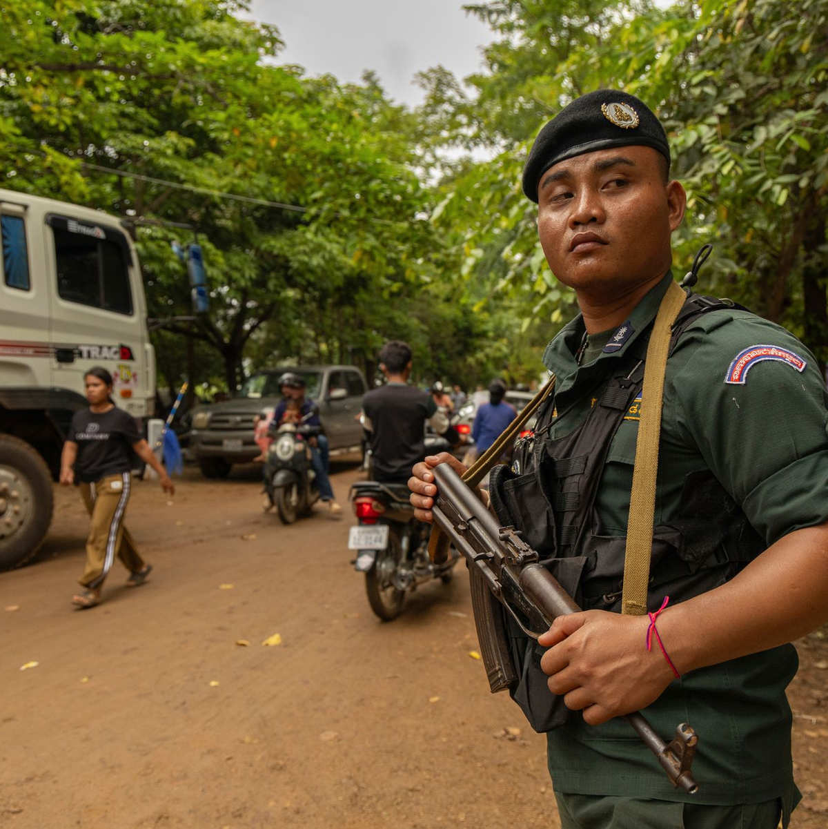 Die Kämpfe waren am Donnerstag ausgebrochen. - Foto: Anton L. Delgado/AP/dpa
