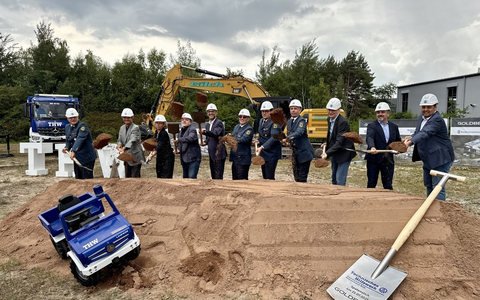 THW Bayern: Spatenstich für die neue THW Unterkunft in Roth. - Foto: presseportal.de
