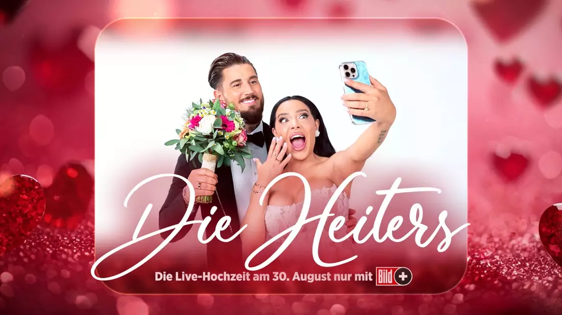 Die neue BILDplus-Dokusoap Die Heiters: Jetzt wird geheiratet! ab 31. Juli bei BILD.de / BILD zeigt am 30. August live die Reality-Hochzeit des Jahres von Leyla und Mike Heiter - Bild: presseportal.de