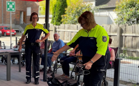 POL-DN: Mobil mit Rollator - Aber sicher! - Foto: presseportal.de