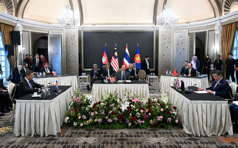 Kambodschas Regierungschef Hun Manet ist der Sohn von Hun Sen, dem starken Mann in Kambodscha. - Foto: Mohd Rasfan/AFP Pool/AP/dpa