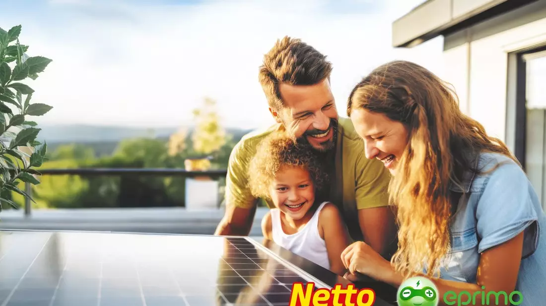 eprimo und Netto starten Balkon-PV-Offensive / Zwei Discounter ziehen an einem Strang - Bild: presseportal.de