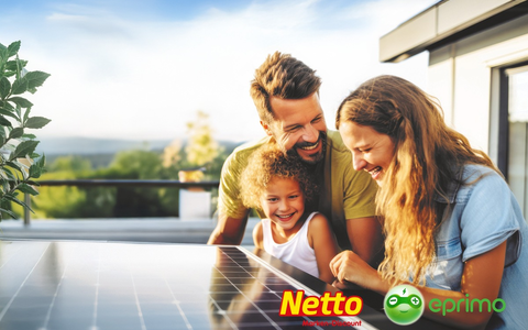 eprimo und Netto starten Balkon-PV-Offensive / Zwei Discounter ziehen an einem Strang - Foto: presseportal.de