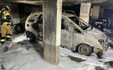 POL-NE: Auto in Tiefgarage gerät in Brand - Foto: presseportal.de