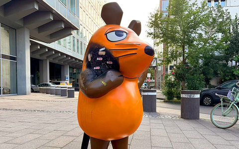 Nach Brand: Die Maus geht in Kur - Foto: presseportal.de