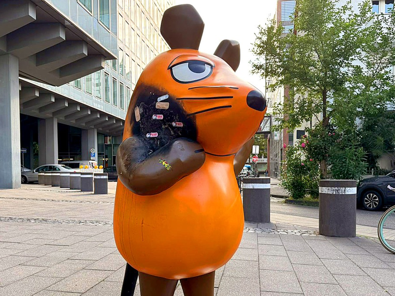 Nach Brand: Die Maus geht in Kur - Foto: presseportal.de