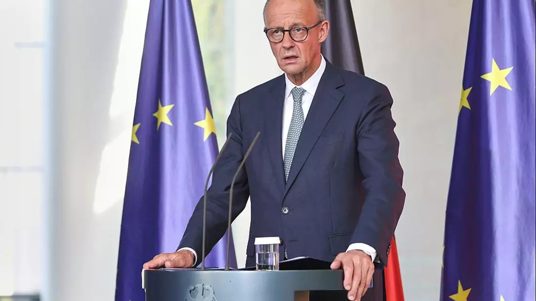 Friedrich Merz am 28.07.2025 - Bild: über dts Nachrichtenagentur