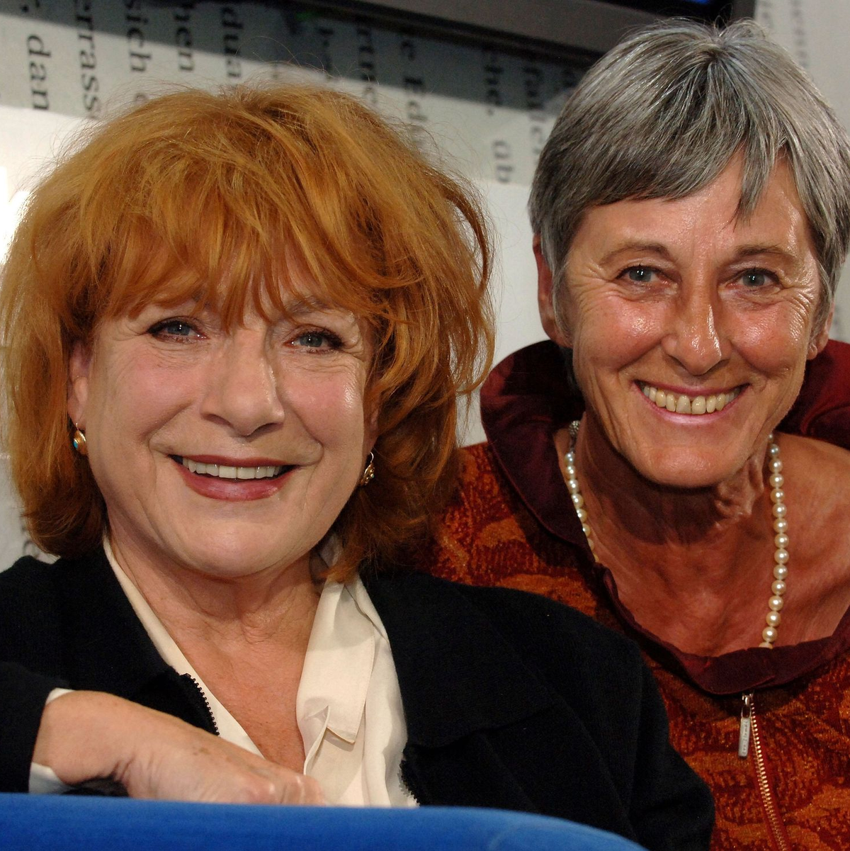 Gercke blieb mit Bella-Block-Darstellerin Hannelore Hoger (links) befreundet. (Archivbild) - Foto: Jan Woitas/dpa-Zentralbild/dpa