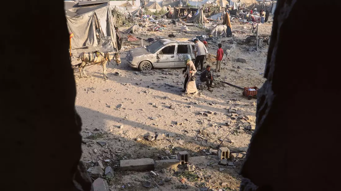Die humanitäre Lage im Gazastreifen ist katastrophal.  - Bild: Mariam Dagga/AP/dpa