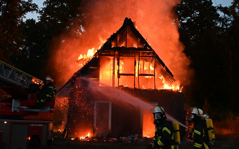 POL-HK: Soltau: Brand eines Einfamilienhauses - Foto: presseportal.de