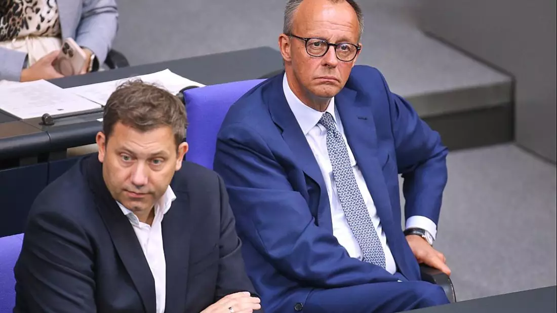 Lars Klingbeil und Friedrich Merz (Archiv) - Bild: über dts Nachrichtenagentur