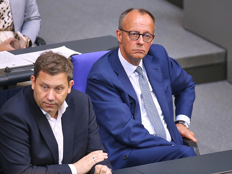 Lars Klingbeil und Friedrich Merz (Archiv) - Foto: über dts Nachrichtenagentur