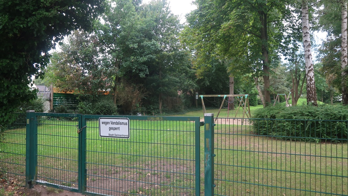 POL-DEL: Stadt Delmenhorst: Hoher Sachschaden durch Sachbeschädigungen auf Kinderspielplatz +++ Zeugenaufruf - Foto: presseportal.de