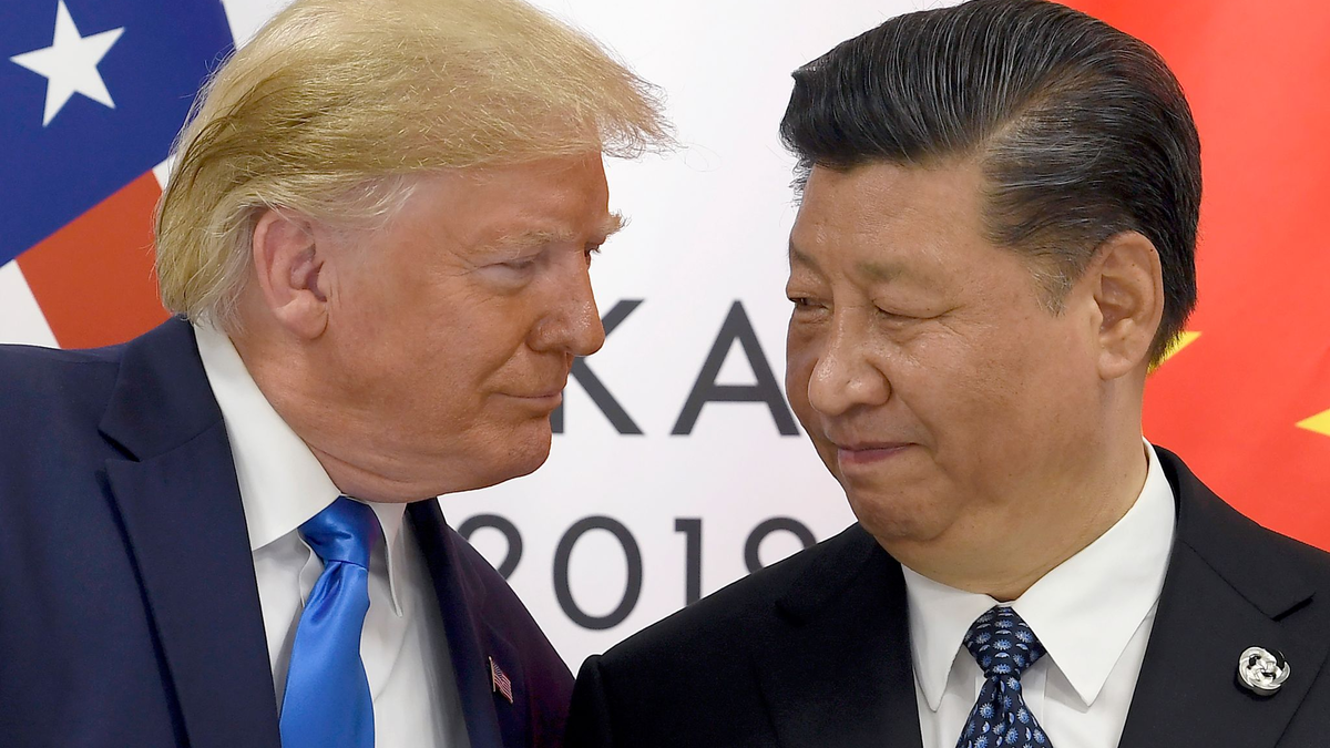 Trump äußert sich vor einem Treffen mit Xi vorfreudig. (Archivbild) - Foto: Susan Walsh/AP/dpa