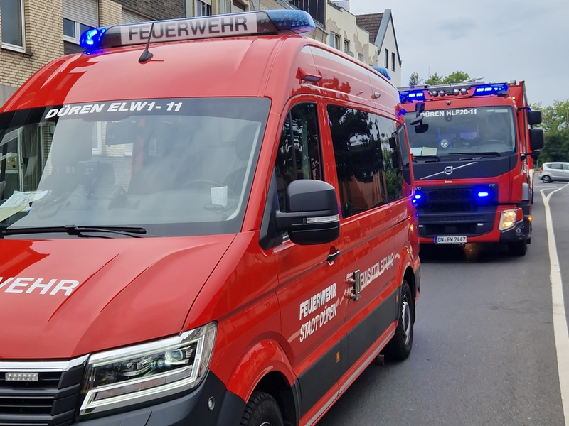 FW Düren: Feuer in Küche - Feuerwehr verhindert größere Schäden - Foto: presseportal.de