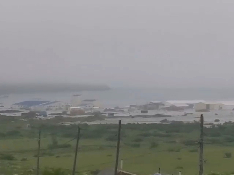 Die Tsunami-Wellen trafen die Küste im fernen Osten Russlands. - Foto: Uncredited/Geophysical Service of the Russian Academy of Sciences/AP/dpa