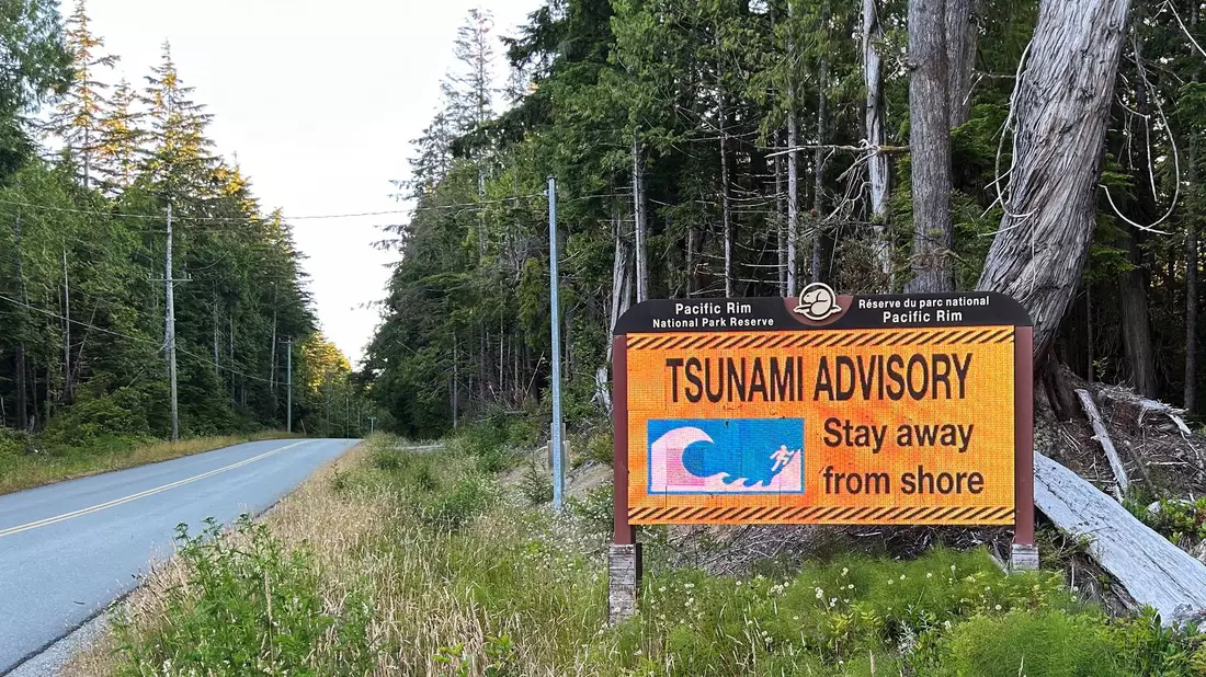 Nach dem schweren Erdbeben vor Kamtschatka hatten Länder rund um den Pazifik Tsunami-Warnungen ausgesprochen. - Bild: Dirk Meissner/Canadian Press via ZUMA Press/dpa