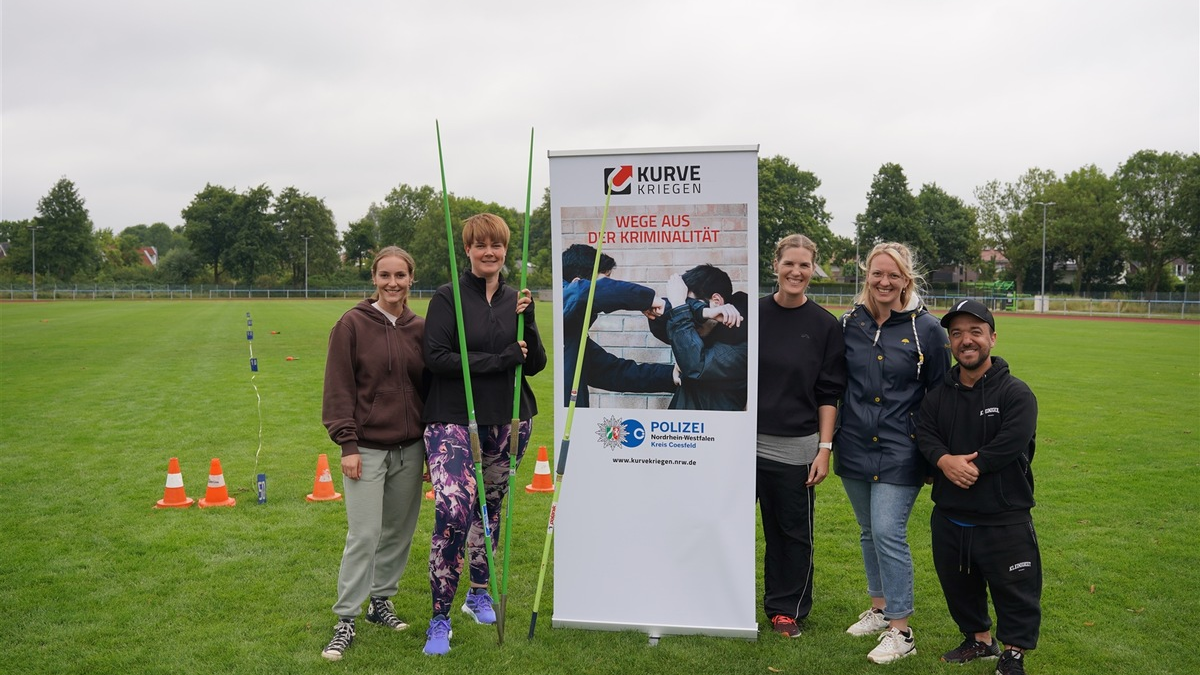 POL-COE: Coesfeld/ Ein ganz großer Wurf - Mathias Mester engagiert sich erneut für Kurve kriegen - Foto: presseportal.de