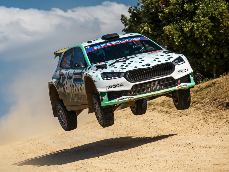 Finnland-Rallye: Estnische, finnische und tschechische Škoda Teams jagen auf schnellen Schotterstrecken in Jyväskylä nach Ruhm - Foto: presseportal.de
