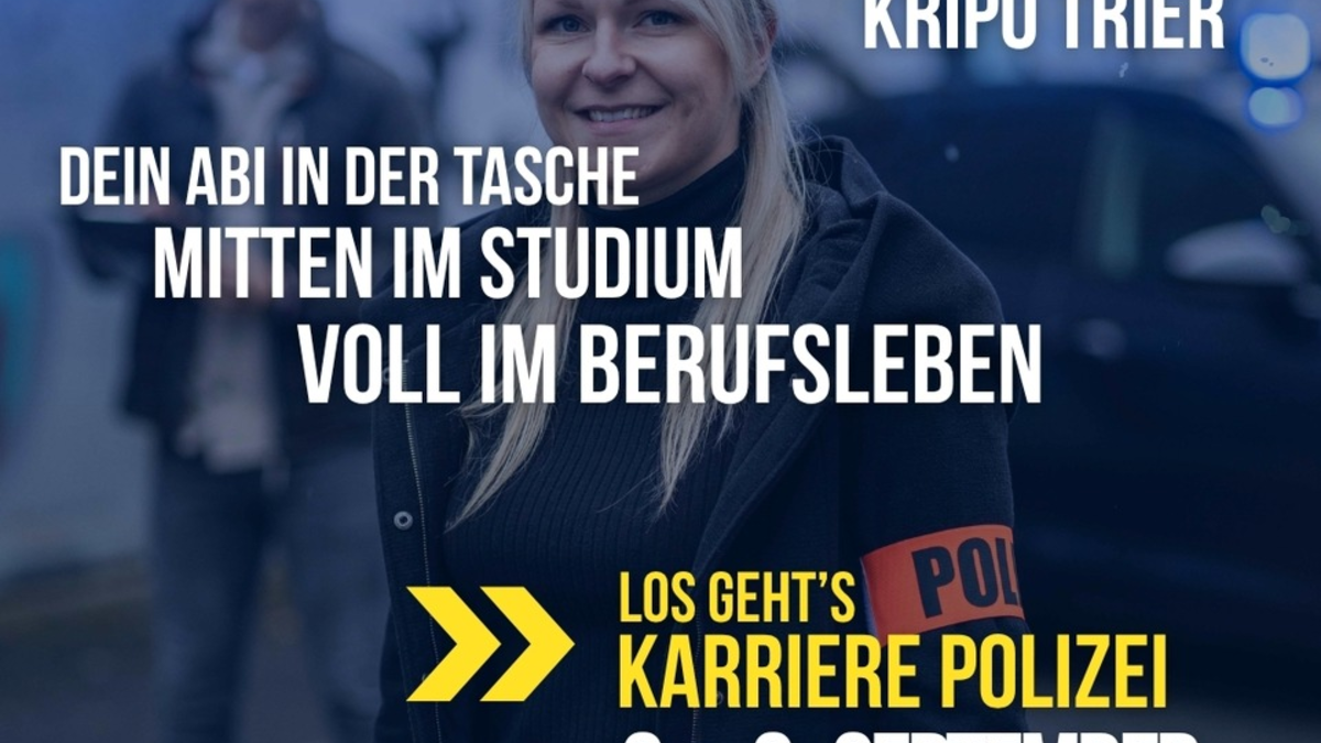 POL-PPTR: Zwei Tage Kriminalpolizei - Mit Praktikum ein Blick hinter die Kulissen! - Foto: presseportal.de