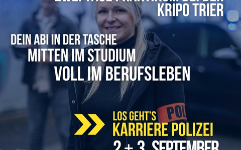 POL-PPTR: Zwei Tage Kriminalpolizei - Mit Praktikum ein Blick hinter die Kulissen! - Foto: presseportal.de