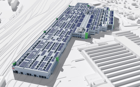 Die Kohle weicht der Bahn: Das neue Instandhaltungswerk für den ICE 4 - Foto: presseportal.de