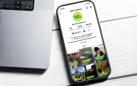 Neuer gemeinsamer TikTok-Kanal von NDR und BR: „ARD Landleben“ startet - Foto: presseportal.de
