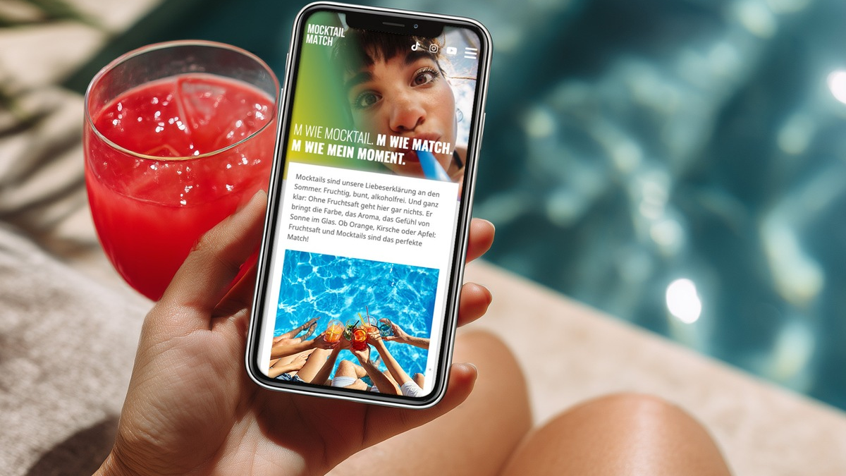 Jugendliche greifen zu alkoholfreien Drinks / Mocktails liegen im Trend und Fruchtsaft spielt eine Hauptrolle - Foto: presseportal.de